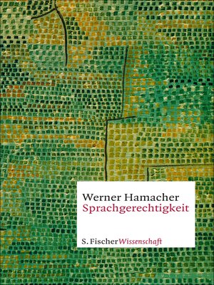 cover image of Sprachgerechtigkeit